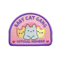 Baby Cat Gang 3" Iron-on Patch