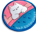 Nap Enthusiast 3" Iron-on Patch