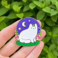 Magical Woodland Cat Enamel Pin