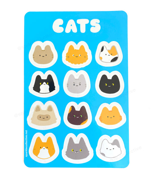 CATS Sticker Sheet
