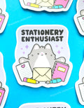 'Stationery Enthusiast' Vinyl Sticker