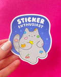 'Sticker Enthusiast' Vinyl Sticker