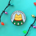 Festive Sweater Enamel Pin