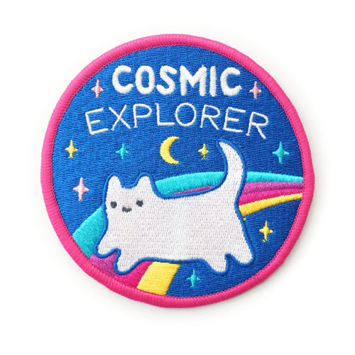 Cosmic Explorer Iron-on Patch