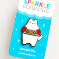 Holiday Cookie Cat Enamel Pin