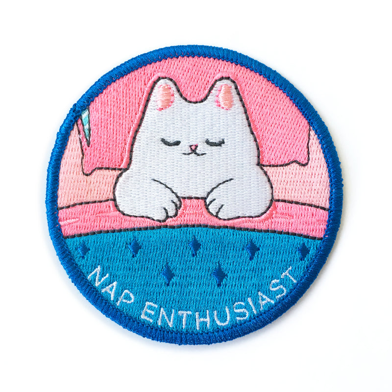 Nap Enthusiast 3" Iron-on Patch