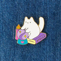 Magic Shop Cat Enamel Pin