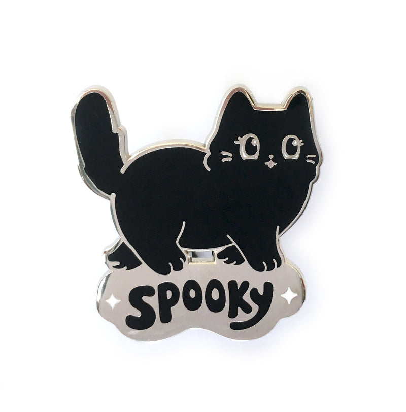 Spooky Kitten Enamel Pin